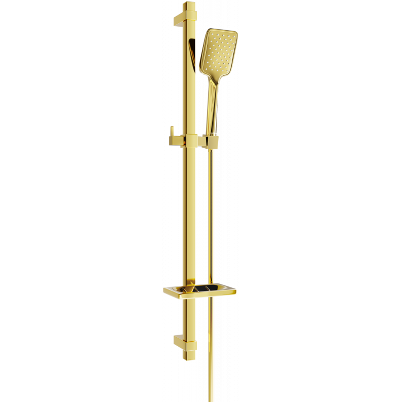 Mexen DQ62 verstellbares Duschset, gold - 785624581-50