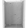 Mexen Lunar-F L Faltbare Duschabtrennung links 145 cm, transparent, Chrom - 836SL-145-050-01-00-L