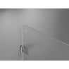 Mexen Lunar-B Duschdrehtür rechts 125 cm, transparent, Chrom - 832S-125-050-01-00-P