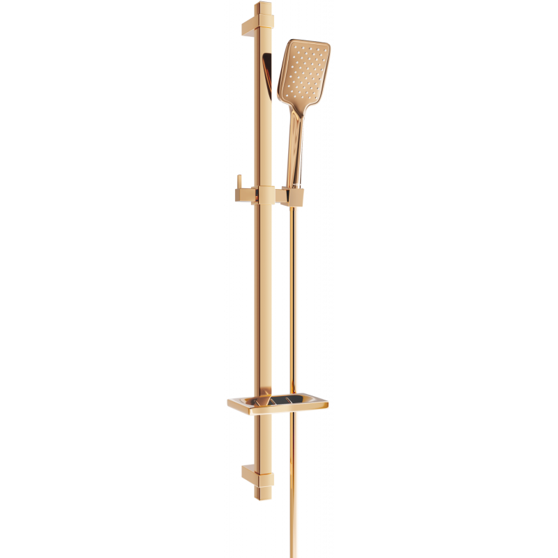 Mexen DQ62 verstellbares Duschset, Roségold - 785624581-60