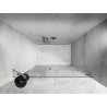 Mexen Lunar-B Duschdrehtür rechts 150 cm, transparent, Chrom - 832S-150-050-01-00-P