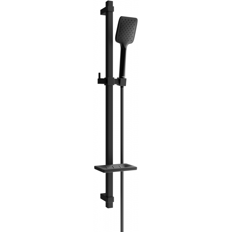 Mexen DQ62 Schiebe-Duschset, schwarz - 785624581-70