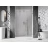 Mexen Lunar-B L Duschabtrennung links 150 cm, transparent, gebürsteter Nickel - 832SL-150-050-97-00-L