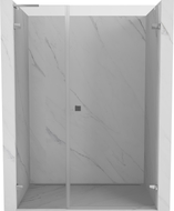 Mexen Lunar-B L Duschdrehtür rechts 115 cm, transparent, Chrom - 832SL-115-050-01-00-P