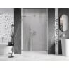 Mexen Lunar-B L Duschdrehtür rechts 125 cm, transparent, chrom - 832SL-125-050-01-00-P