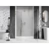 Mexen Lunar-B L Duschdrehtür rechts 130 cm, transparent, Chrom - 832SL-130-050-01-00-P