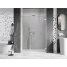 Mexen Lunar-B Duschdrehtüren rechts 115 cm, transparent, weiß - 832S-115-050-20-00-P