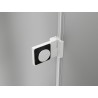 Mexen Lunar-B Duschdrehtüren rechts 115 cm, transparent, weiß - 832S-115-050-20-00-P