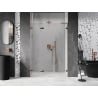 Mexen Lunar-F L Falttür für die Dusche links 130 cm, transparent, Roségold - 836SL-130-050-60-00-L