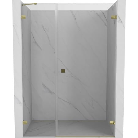 Mexen Lunar-B Duschdrehtür rechts 115 cm, transparent, gold - 832S-115-050-50-00-P