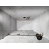 Mexen Lunar-F L Dusche Falttür links 140 cm, transparent, gebürstetes Kupfer - 836SL-140-050-65-00-L