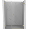 Mexen Lunar-B Duschpendeltür rechte Seite 140 cm, transparent, golden - 832S-140-050-50-00-P