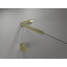 Mexen Lunar-B L Duschdrehtür rechts 115 cm, transparent, gold - 832SL-115-050-50-00-P