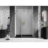 Mexen Lunar-B L Duschdrehtür rechts 135 cm, transparent, gold - 832SL-135-050-50-00-P