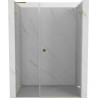 Mexen Lunar-B L Duschdrehtür rechts 150 cm, transparent, gold - 832SL-150-050-50-00-P