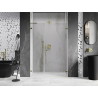 Mexen Lunar-B L Duschdrehtür rechts 150 cm, transparent, gold - 832SL-150-050-50-00-P