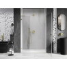 Mexen Lunar-B L Duschdrehtür rechts 150 cm, transparent, gold - 832SL-150-050-50-00-P