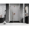 Mexen Lunar-B L Duschabtrennung rechts 150 cm, transparent, Roségold - 832SL-150-050-60-00-P