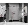 Mexen Lunar-B Duschdrehtür rechts 150 cm, transparent, Roségold - 832S-150-050-60-00-P