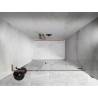 Mexen Lunar-B L Duschabtrennung, rechts 130 cm, transparent, gebürstetes Kupfer - 832SL-130-050-65-00-P