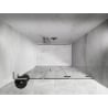 Mexen Lunar-F L faltbare Duschabtrennung rechts 125 cm, transparent, chrom - 836SL-125-050-01-00-P