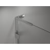 Mexen Lunar-F L Falttür rechts 130 cm, transparent, Chrom - 836SL-130-050-01-00-P