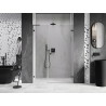 Mexen Lunar-B L Duschdrehtür rechts 115 cm, transparent, Gun Metal - 832SL-115-050-95-00-P