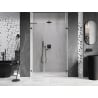 Mexen Lunar-B L Duschabtrennung, schwenkbar, rechts 150 cm, transparent, Gun Metal - 832SL-150-050-95-00-P