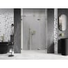 Mexen Lunar-F L Falttür Dusche rechts 145 cm, transparent, gold - 836SL-145-050-50-00-P