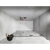 Mexen Lunar-F L Falttür Dusche rechts 140 cm, transparent, gebürstetes Kupfer - 836SL-140-050-65-00-P