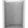 Mexen Lunar L Duschschwingtür links 125 cm, transparent, Chrom - 834SL-125-050-01-00-L