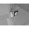 Mexen Lunar L Duschdrehtür links 155 cm, transparent, Chrom - 834SL-155-050-01-00-L