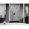 Mexen Lunar-F L Falttür rechts 115 cm, transparent, Gun Metal - 836SL-115-050-95-00-P