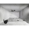 Mexen Lunar-F L Falttür für rechte Dusche 120 cm, transparent, Gun Metal - 836SL-120-050-95-00-P
