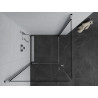Mexen Pretoria Duo Duschkabine, schwenkbar, 90 x 90 cm, transparent, Chrom - 852-090-090-02-00