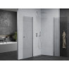 Mexen Pretoria Duo Duschkabine, schwenkbar, 90 x 90 cm, transparent, Chrom - 852-090-090-02-00