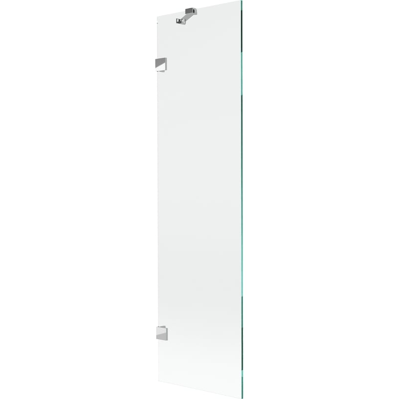 Mexen Lunar Badefaltwand 1-flügelig 50 x 150 cm, transparent, Chrom - 897-050-000-01-00