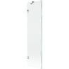 Mexen Lunar Badefaltwand 1-flügelig 50 x 150 cm, transparent, Chrom - 897-050-000-01-00