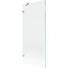 Mexen Lunar Badewannenwand 1-teilig 80 x 150 cm, transparent, Chrom - 897-080-000-01-00