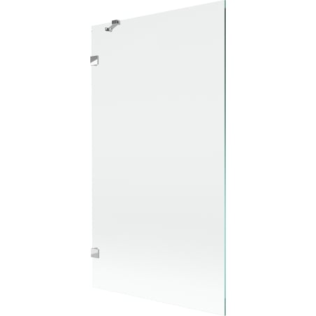 Mexen Lunar Duschabtrennung 1-flügelig 100 x 150 cm, transparent, Chrom - 897-100-000-01-00