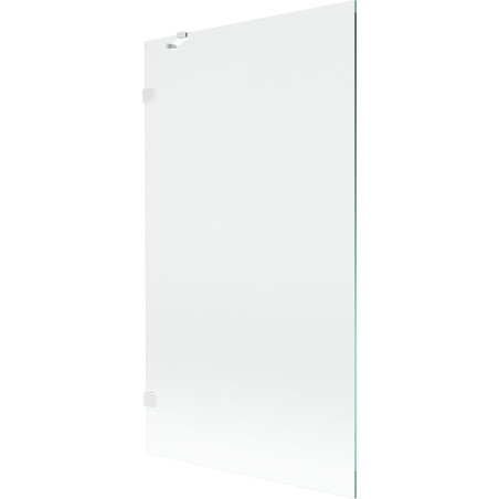 Mexen Lunar Duschwand 1-flügelig 100 x 150 cm, transparent, weiß - 897-100-000-20-00