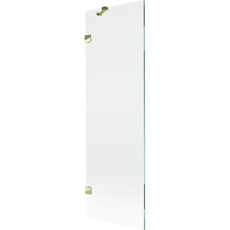 Mexen Lunar Badewannenabtrennung 1-flügelig 60 x 150 cm, transparent, gold - 897-060-000-50-00