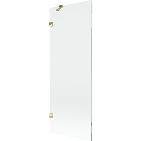 Mexen Lunar Duschwand 1-flügelig 70 x 150 cm, transparent, gold - 897-070-000-50-00