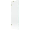 Mexen Lunar Duschabtrennung 1-flügelig 60 x 150 cm, transparent, gold gebürstet - 897-060-000-55-00