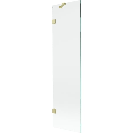 Mexen Lunar Badewannen-Wand 1-flügelig 50 x 150 cm, transparent, gebürstetes Gold - 897-050-000-55-00