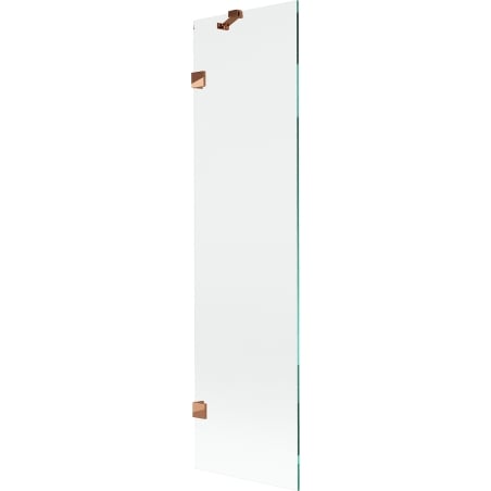 Mexen Lunar Duschwand 1-flügelig 50 x 150 cm, transparent, Roségold - 897-050-000-60-00