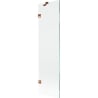 Mexen Lunar Duschwand 1-flügelig 50 x 150 cm, transparent, Roségold - 897-050-000-60-00
