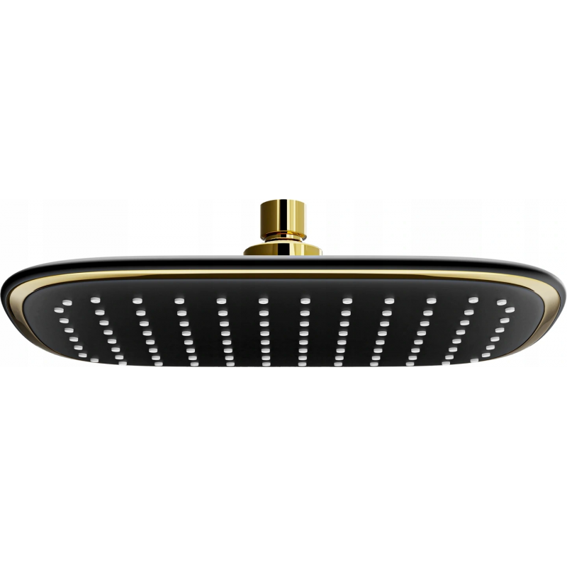 Mexen D-49 Regenduschkopf 25x19 cm, schwarz/gold - 79749-75