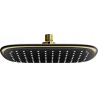 Mexen D-49 Regenduschkopf 25x19 cm, schwarz/gold - 79749-75
