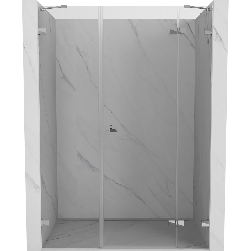 Mexen Lunar Duschdrehtür rechts 135 cm, transparent, chrom - 834S-135-050-01-00-P